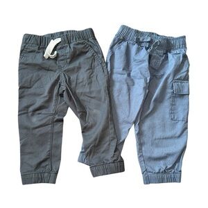 Cat & Jack and Carter's Baby Boy Jogger Pull On Pants Bundle